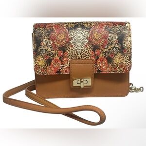 Sharif EUC Turn Lock Crossbody Bag